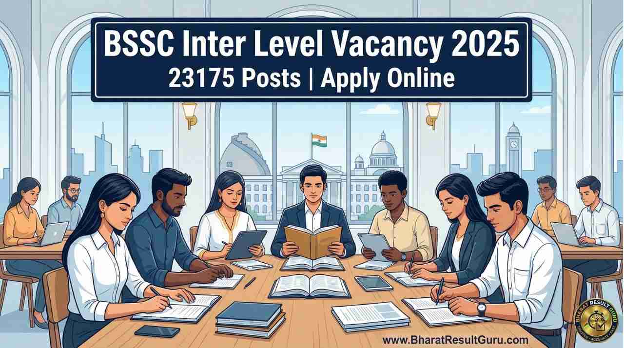 BSSC Inter Level Vacancy 2025 Apply Online Notification