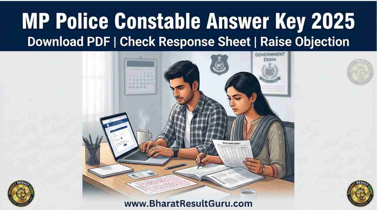 MPESB MP Police Constable Answer Key 2025 Download PDF