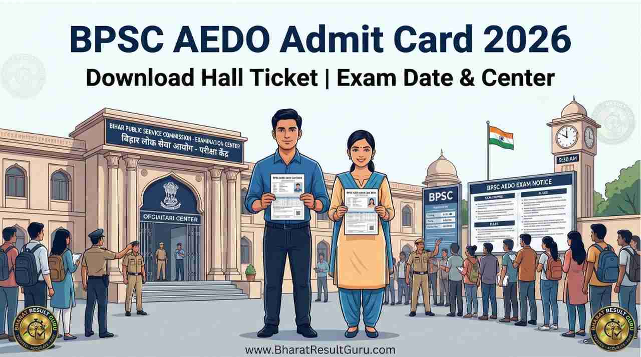 BPSC AEDO Admit Card 2026 Download Hall Ticket